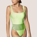 Andres Sarda - Perriand badedragt skåle med fyld neon yellow