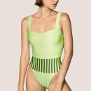 Andres Sarda - Perriand badedragt skåle med fyld neon yellow