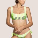 Andres Sarda - Perriand bikinitop med bøjle neon yellow