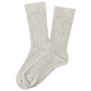 Hanro - Hanro strikkede sokker grey melange