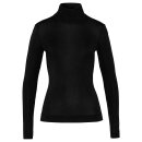 Hanro - Silk/Cashmere T-shirt rullekrave black