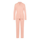 Hanro - Natural Comfort Pyjamas langt ærme blush