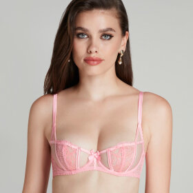 AGENT PROVOCATEUR - Rozlyn bh balconet baby pink
