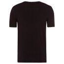 Hanro - Natural Function herre-T-Shirt kort ærme rund hals deep black