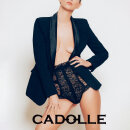 Cadolle - Carmen Gilian høj trusse med lynlås black
