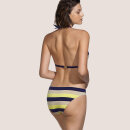 Andres Sarda - COLITA vatteret bikinitop trekant summer stripes
