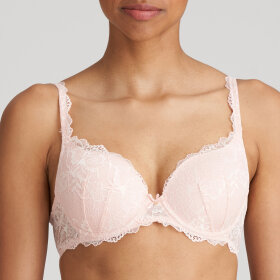 Marie Jo - Manyla vatteret bh hjertefacon pearly pink