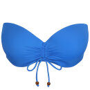 MARIE JO SWIM - Flidais bikinitop vatteret stropløs mistral blue